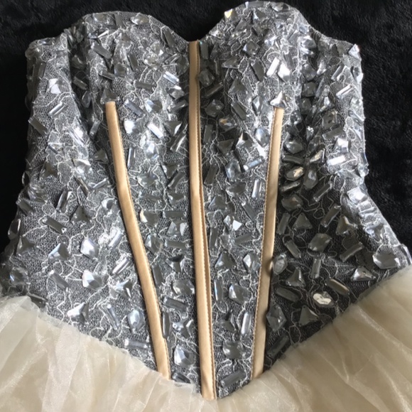 Crystal Bustier TuTu Dress - Picture 2 of 10